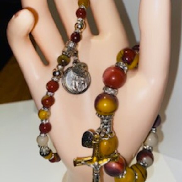 Slows down aging... Mookaite Healing Anklet... 112 - Picture 2 of 3